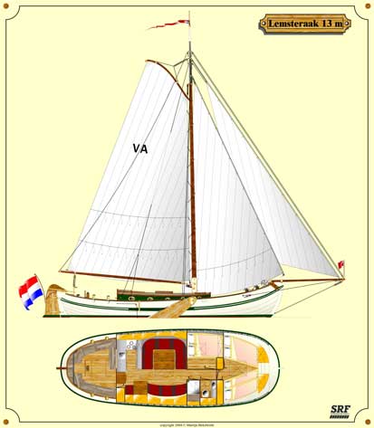 Lemsteraak-1300 kajuit