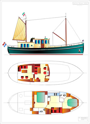 Baltic Rose-1500 kajuit